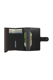 Secrid Mini Wallet Black/Brown Secrid