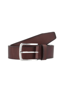 Boss Black Jor Leather Belt Dark Brown Boss Black