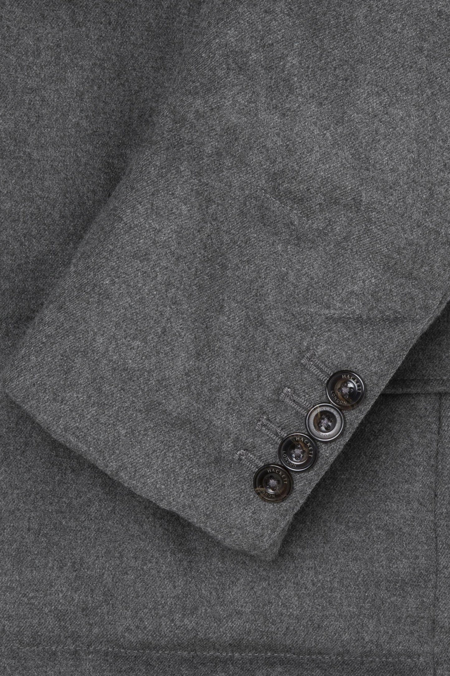 Blazer en flanelle Hackett Gris granit