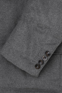 Hackett Flannel Blazer Granite Grey Hackett
