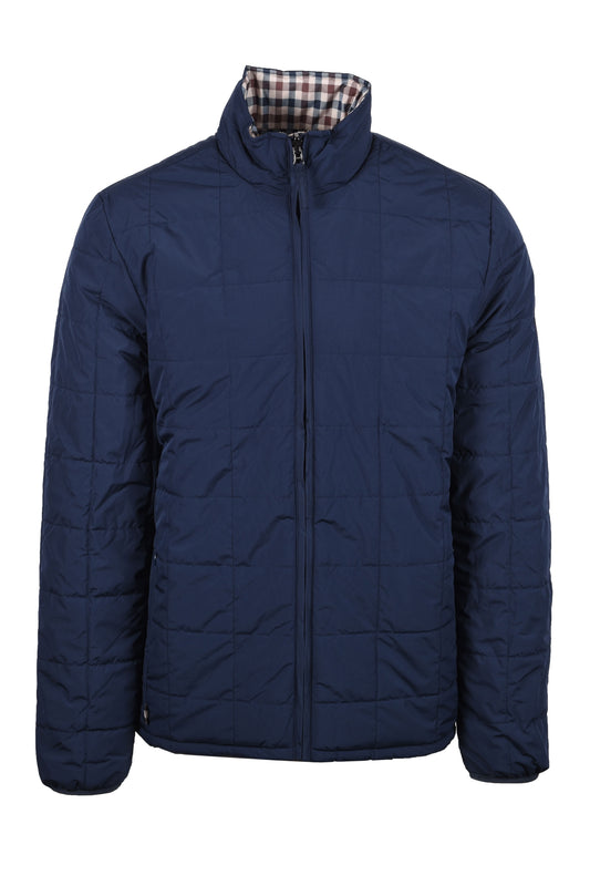 Aquascutum RLG Reversible Jacket Navy/Club Check