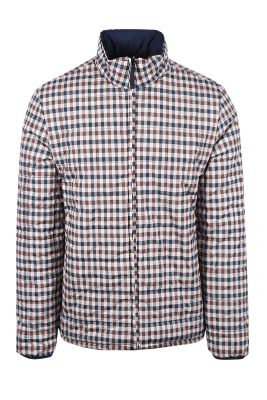 Aquascutum RLG Reversible Jacket Navy/Club Check