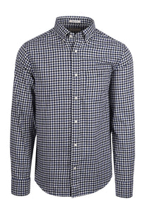 Gant Reg Light Twill Gingham Shirt Sailor Navy Gant