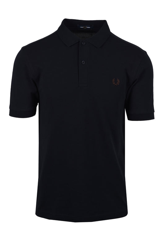 Polo semplice Fred Perry blu navy/Crrgroabric