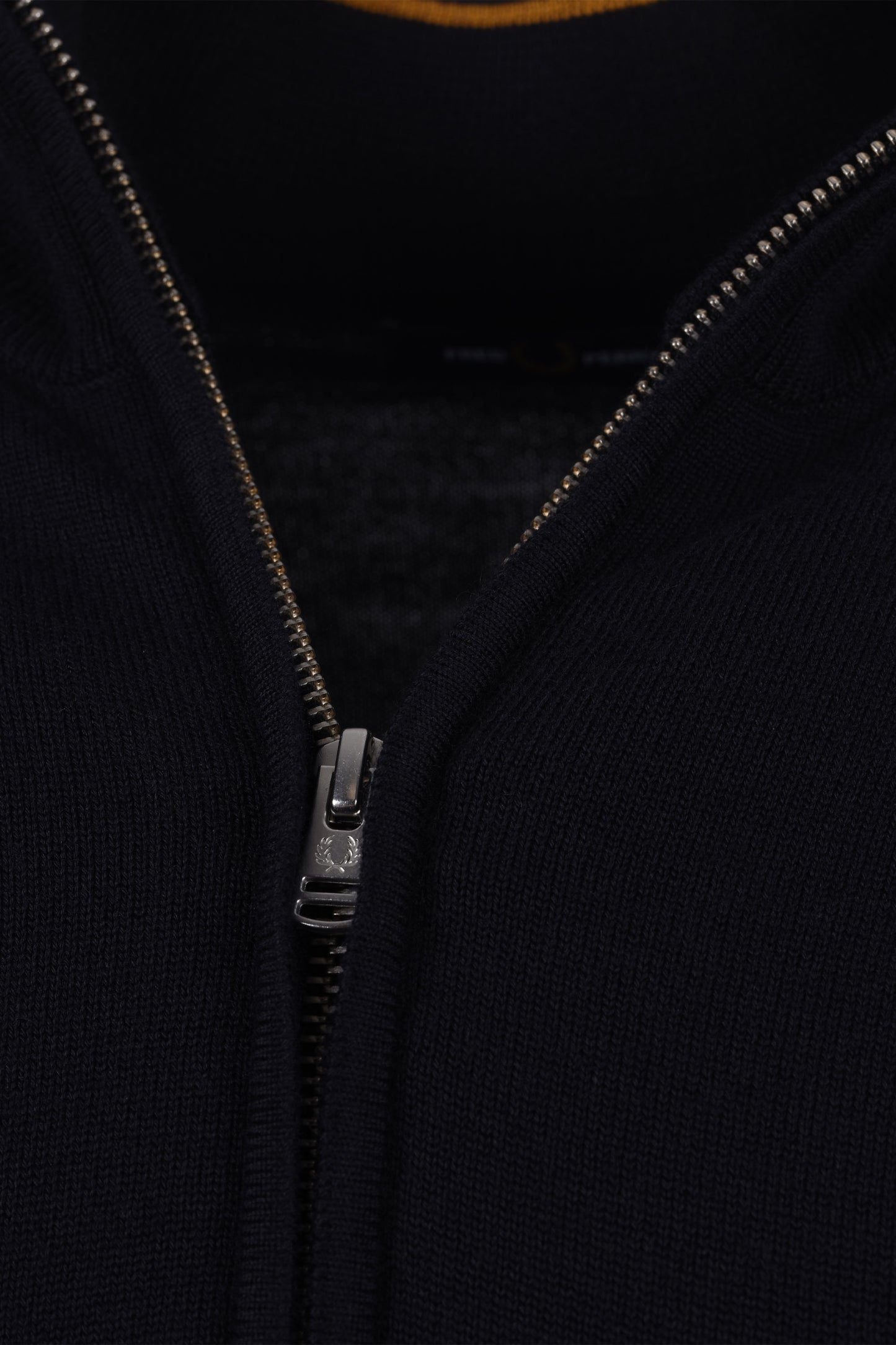 Maglione Fred Perry Classic Half Zip Blu Navy