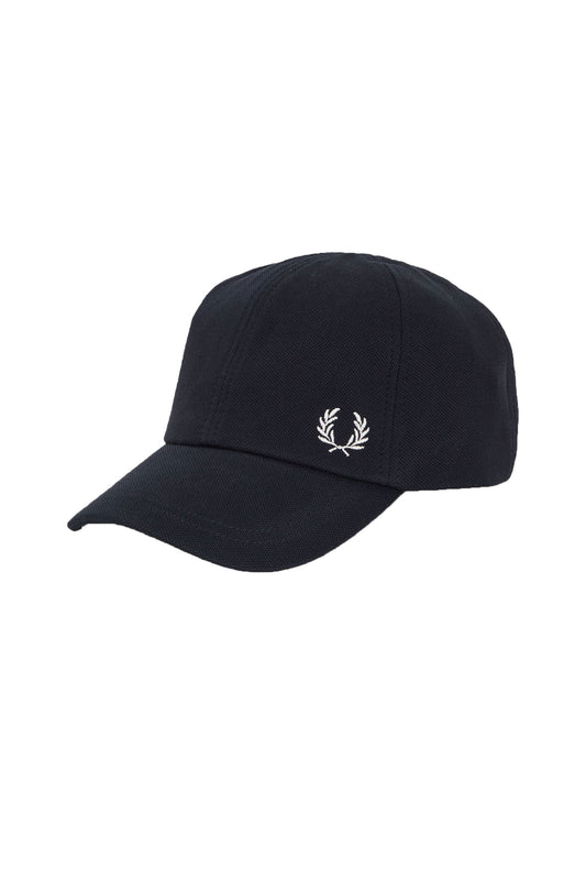Fred Perry Pique Classic Cap blu navy/bianco neve
