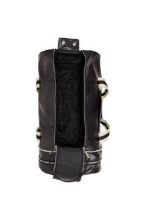 Fred Perry Classic Barrel Bag Black/Ecru Fred Perry Michael Stewart Menswear  Bags