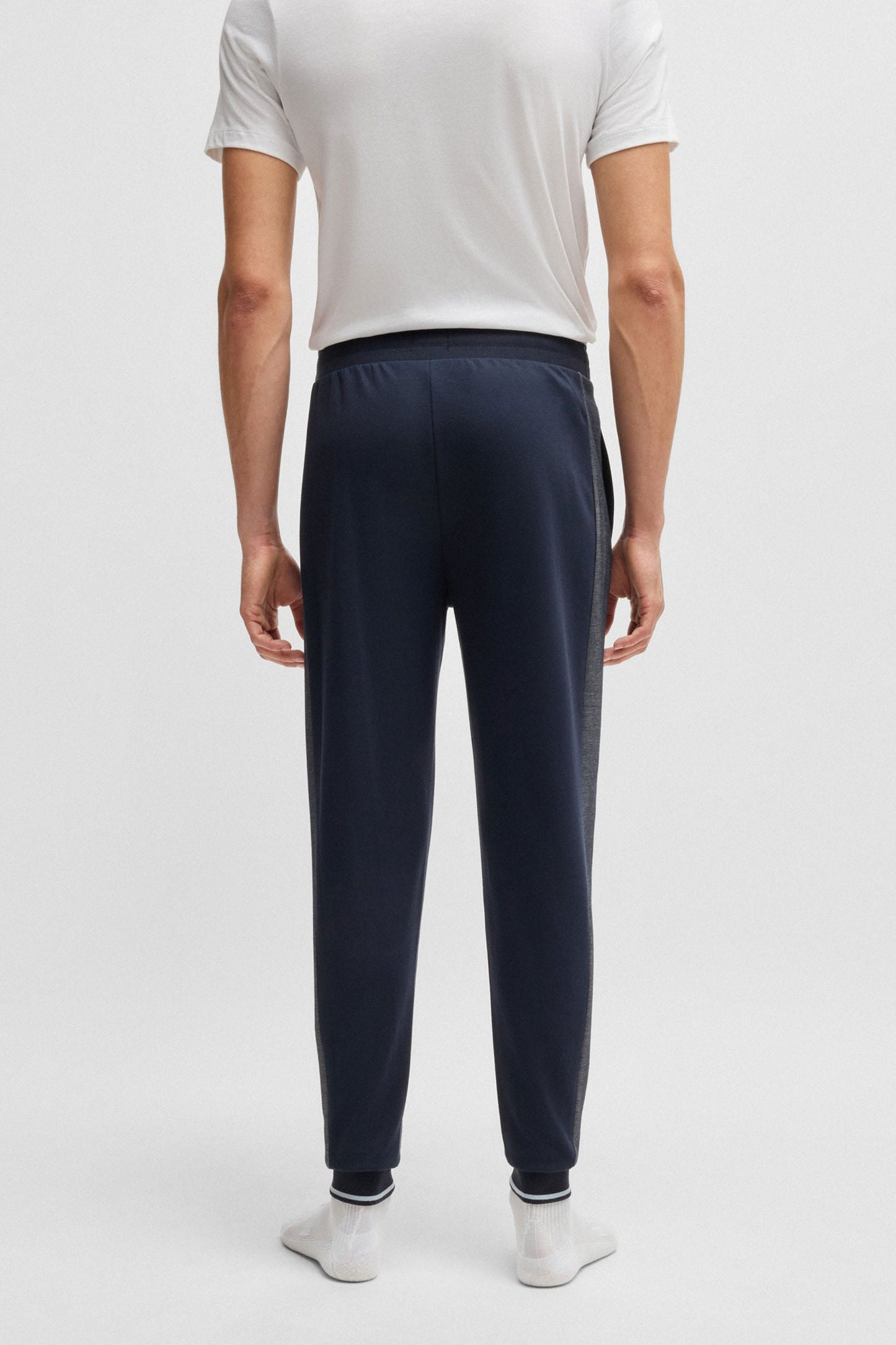 Boss Tracksuit Pants Dark Blue