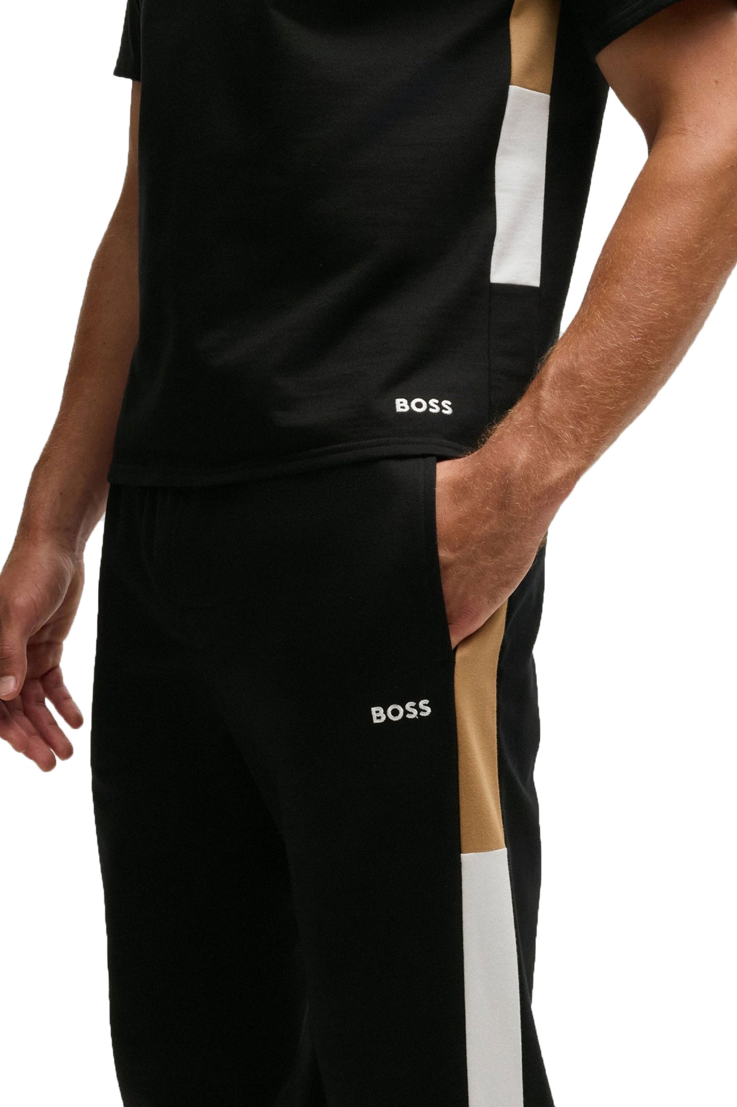 Pantaloni da jogging Boss Iconic neri
