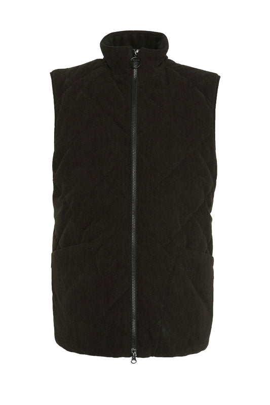Barbour Cord Liddesdale Gilet Black