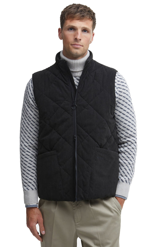 Gilet Barbour Cord Liddesdale noir