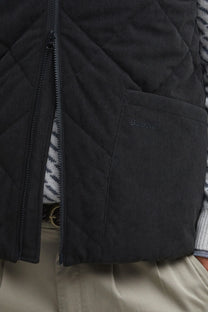 Barbour Cord Liddesdale Gilet Black Barbour
