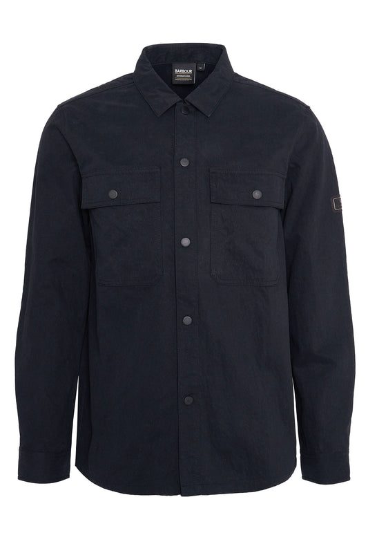 Barbour International Rocco Overshirt Black