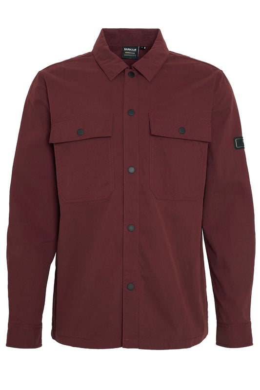 Barbour International Rocco Overshirt Bordeaux