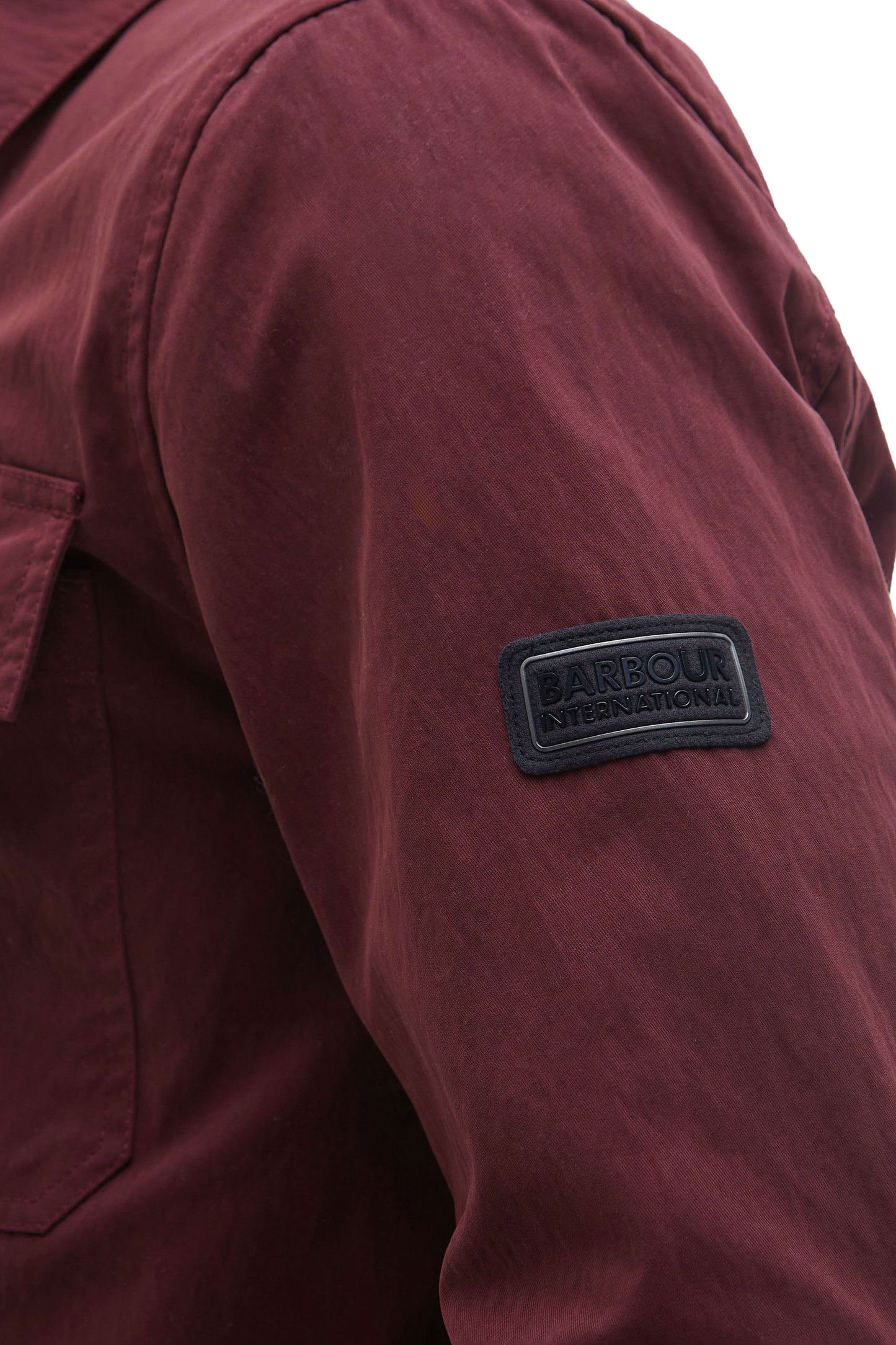 Barbour International Rocco Overshirt Bordeaux