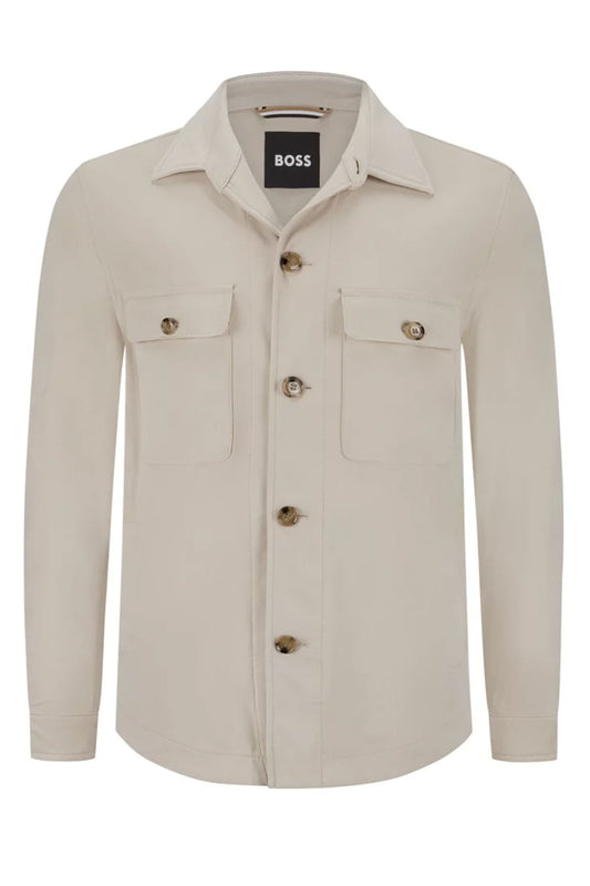 Boss C-carper-os-244 Overshirt Open White