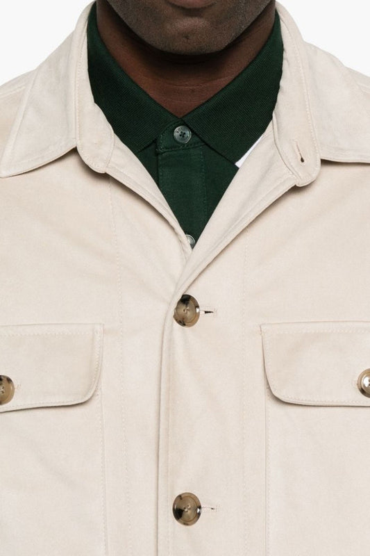 Boss C-carper-os-244 Overshirt Open White