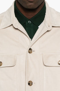 Boss C-carper-os-244 Overshirt Open White BOSS Black