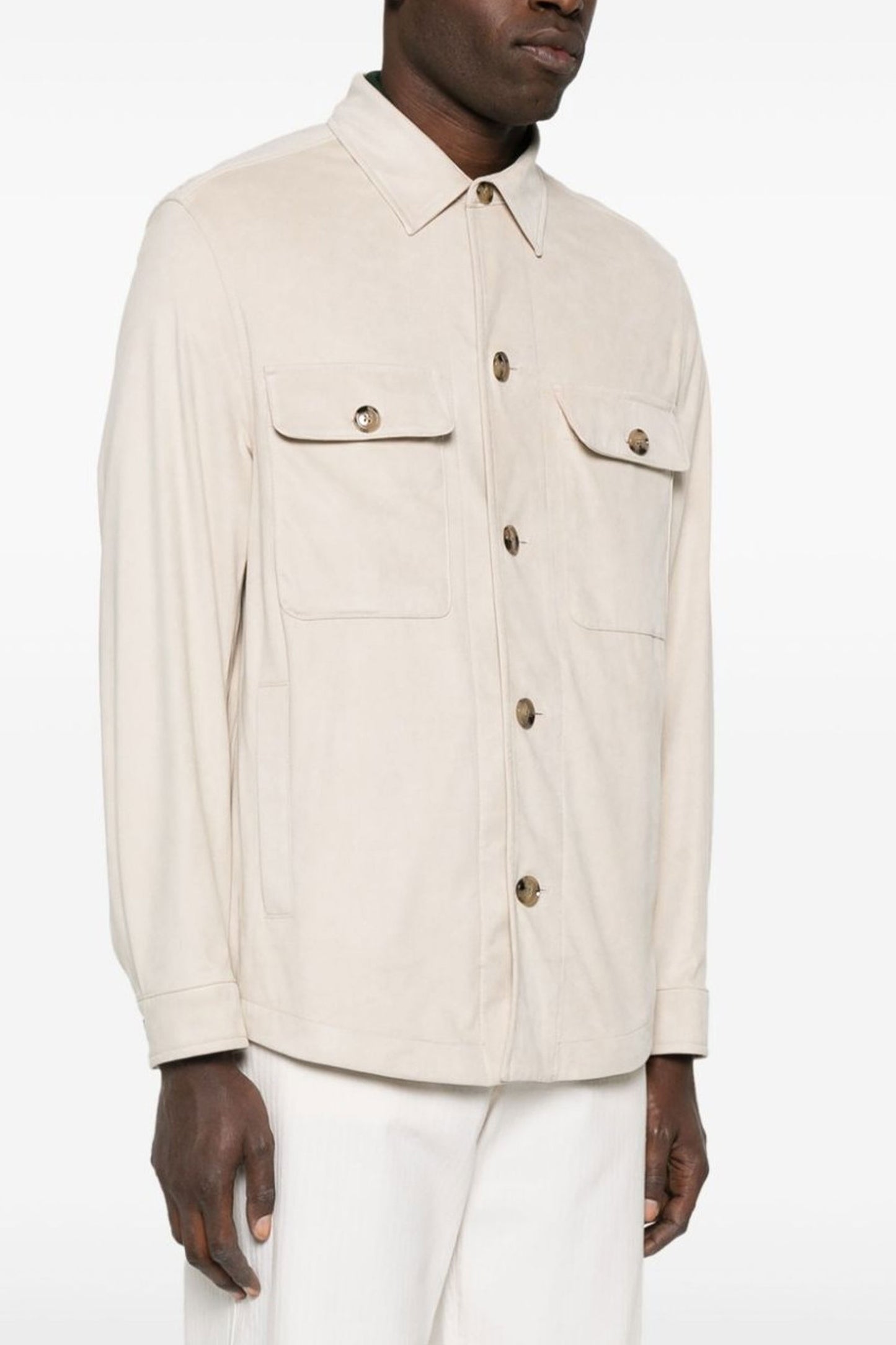 Surchemise Boss C-carper-os-244 Open Blanc