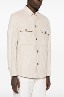 Boss C-carper-os-244 Overshirt Open White BOSS Black