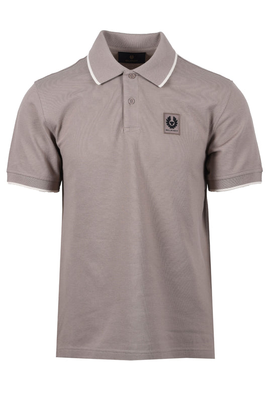 Polo à liseré Belstaff Pumice 