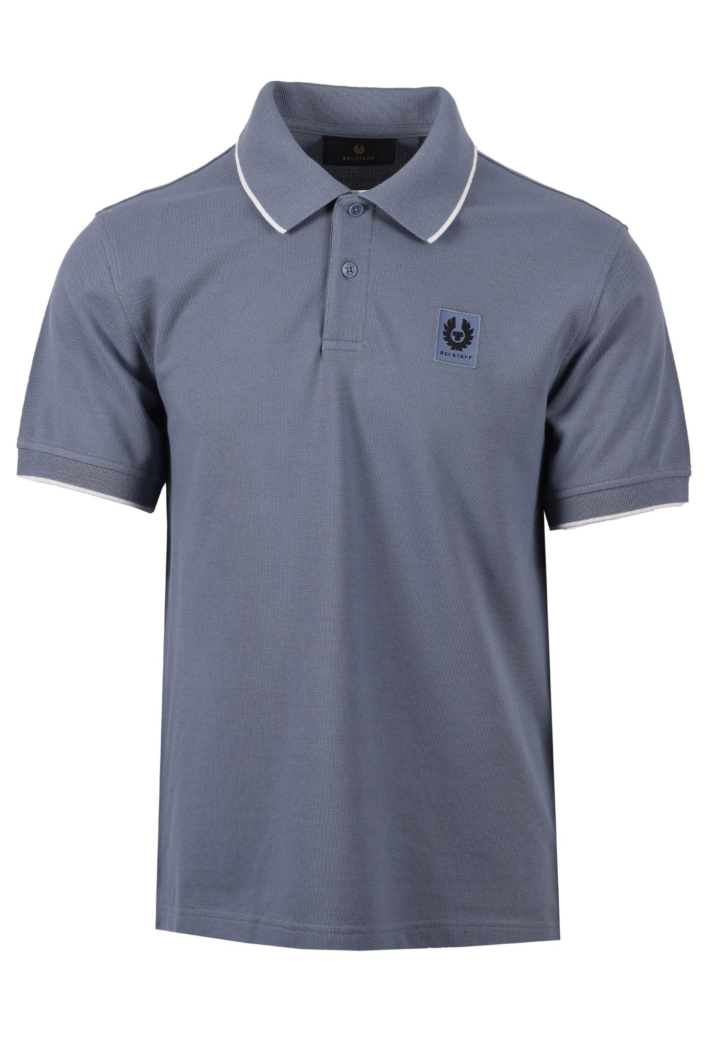 Polo à liseré Belstaff Blue Flint