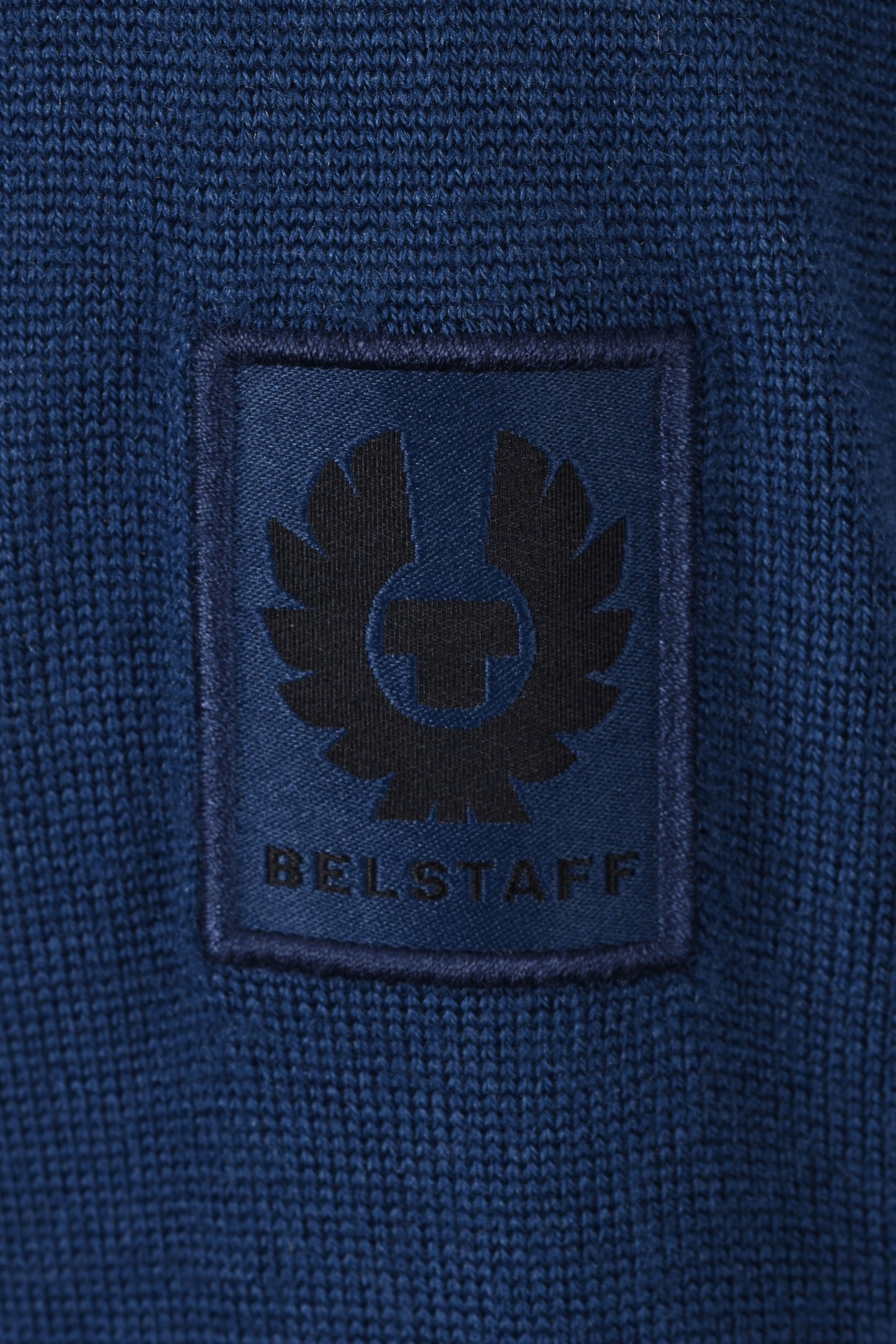 Pull col rond Belstaff Kerrigan Insignia Bleu