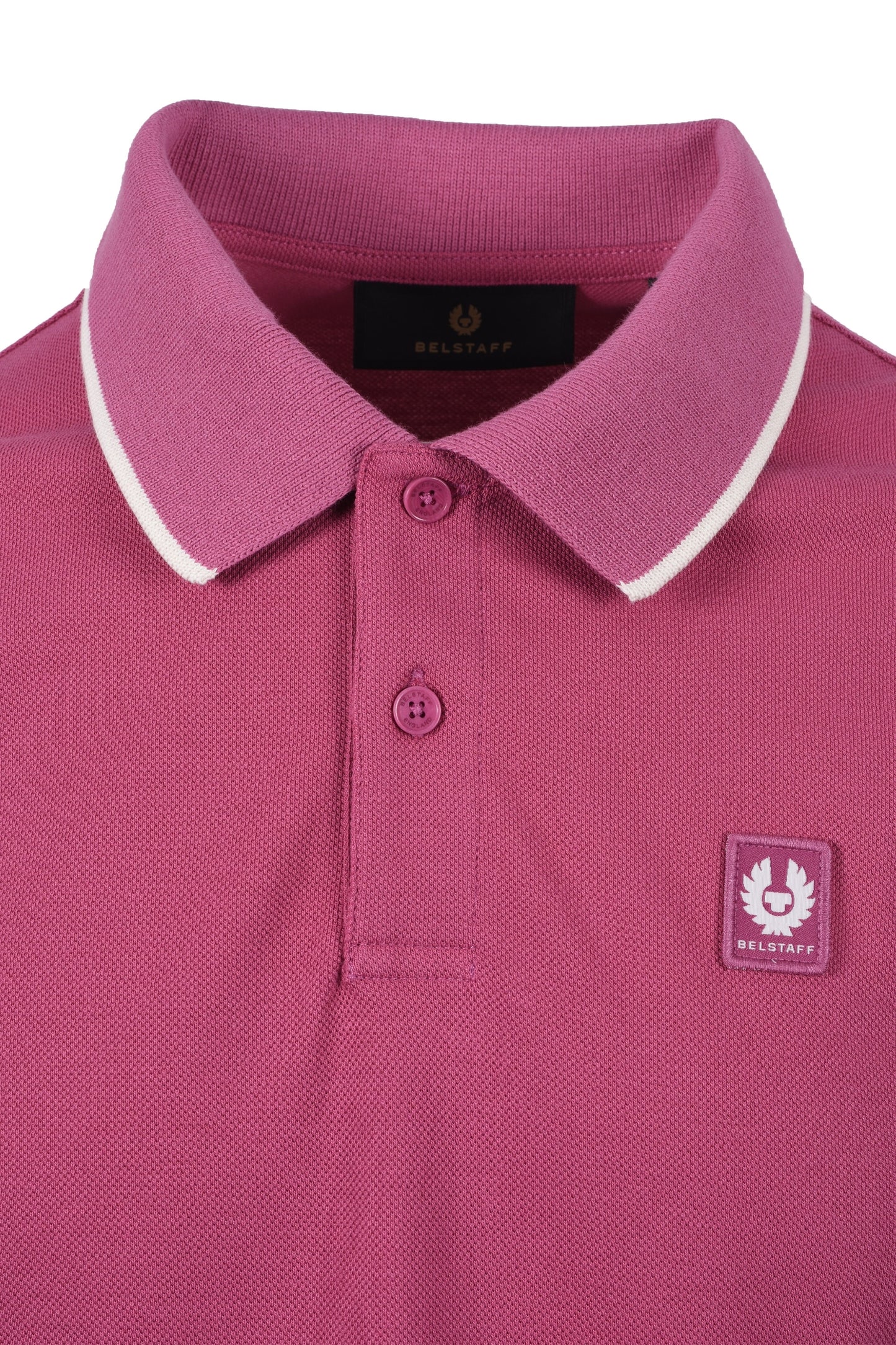 Polo à liseré Belstaff Magenta