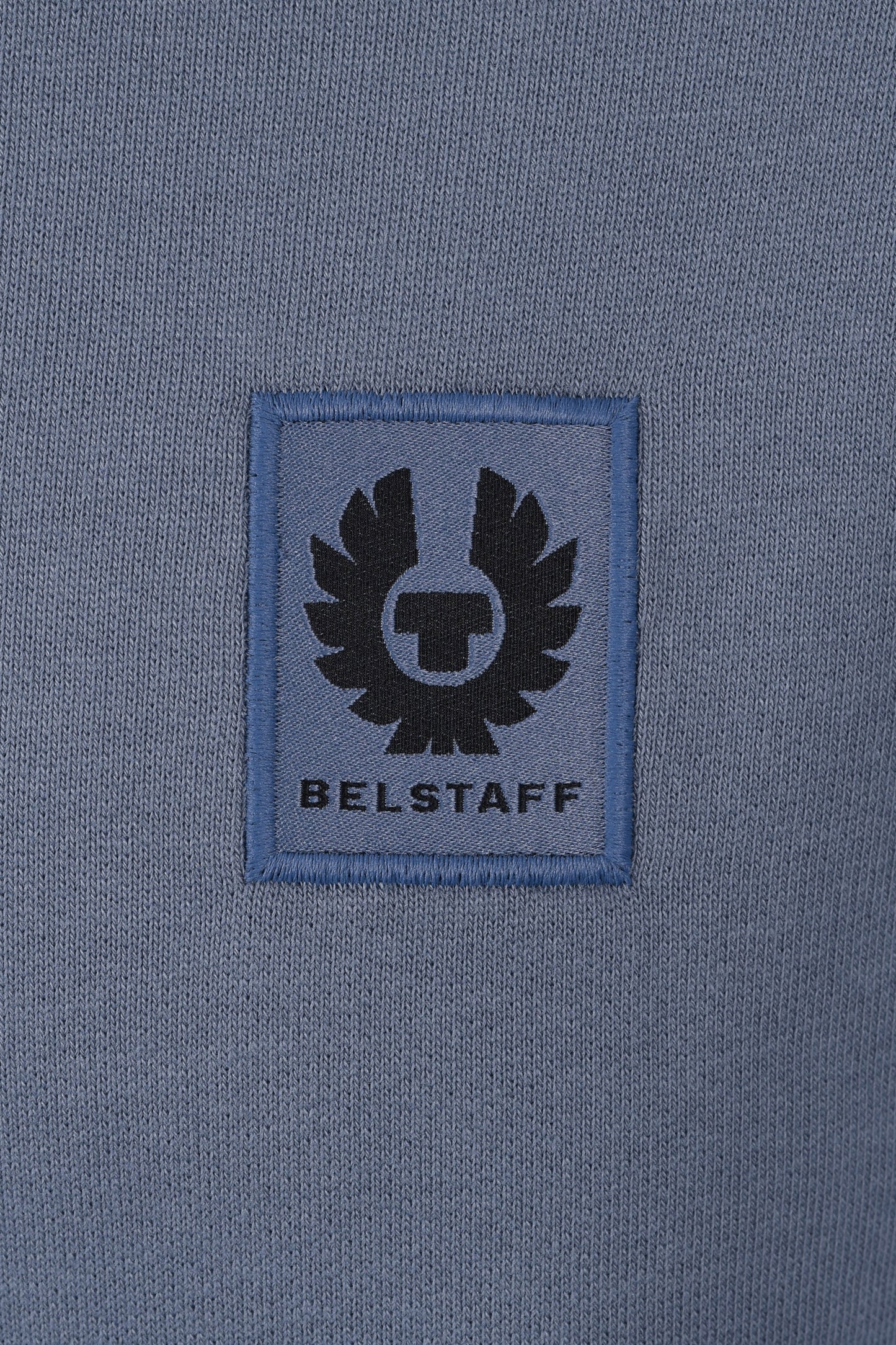 Belstaff Half Zip Knitwear Blue Flint