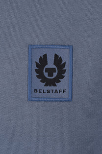 Belstaff Half Zip Knitwear Blue Flint Belstaff
