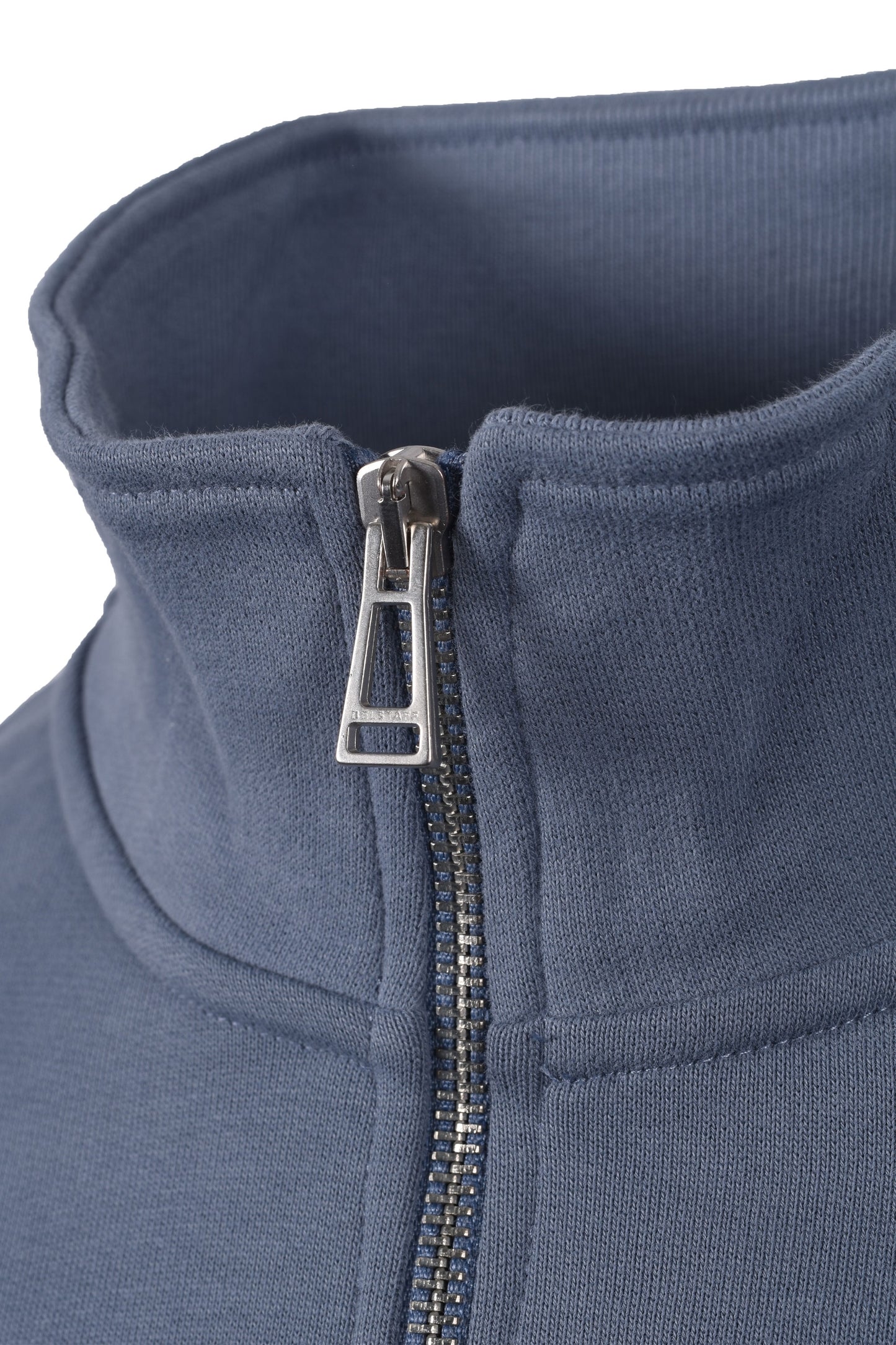 Belstaff Half Zip Knitwear Blue Flint