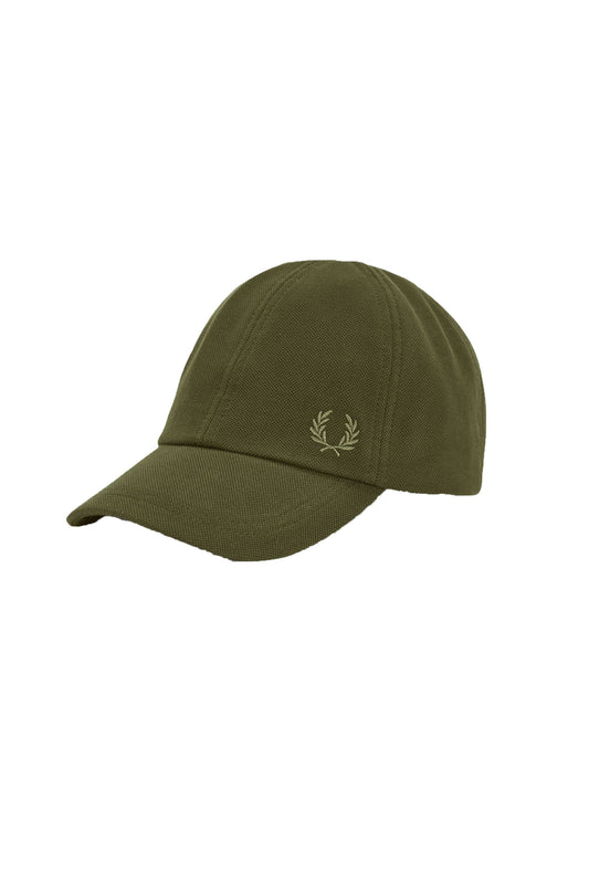 Fred Perry Pique Classic Cap Caccia Verde