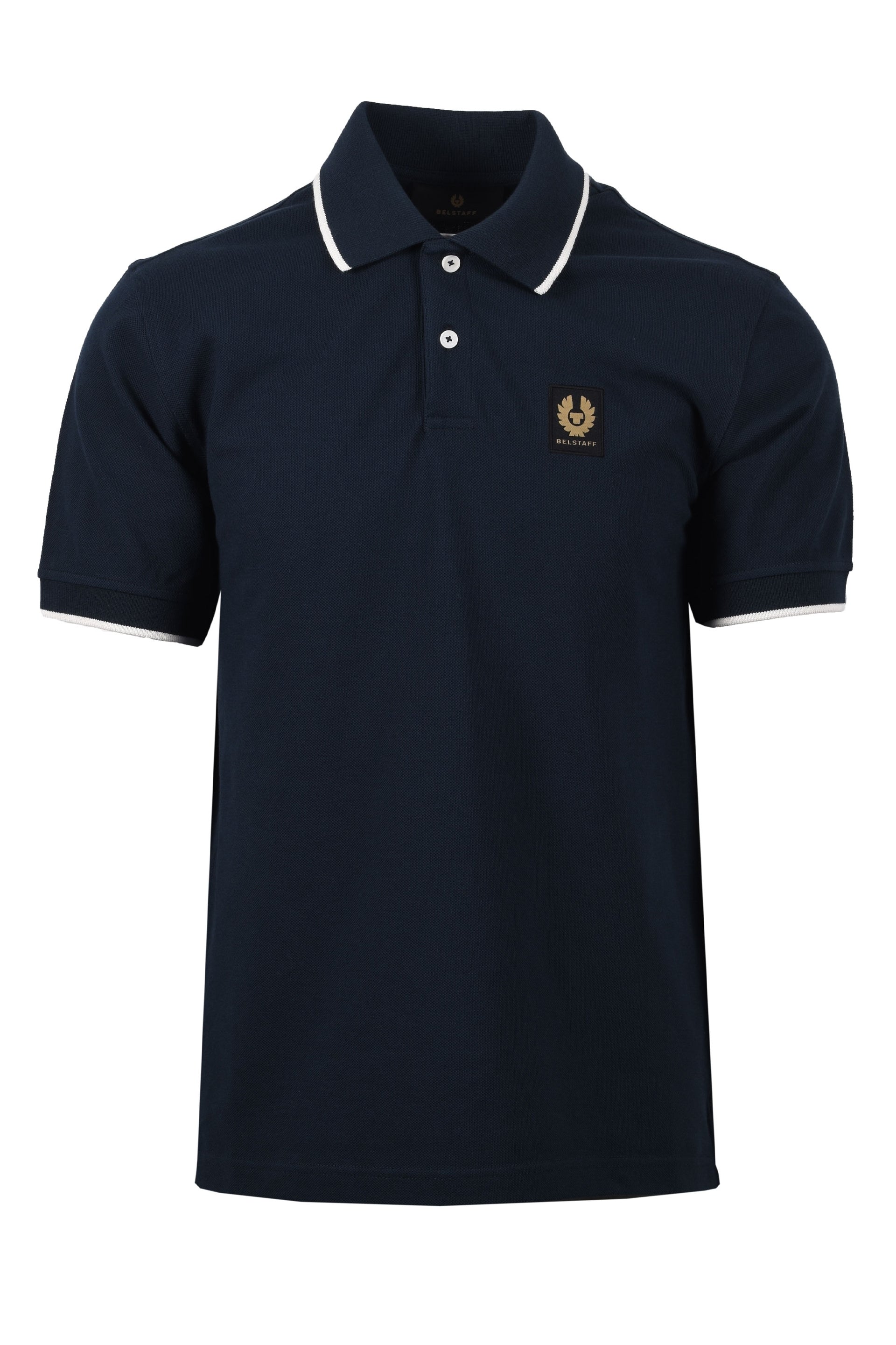 Tipped Polo Shirt Dark Ink