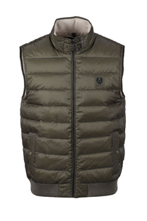 Belstaff Circuit Gilet Surplus Green Belstaff