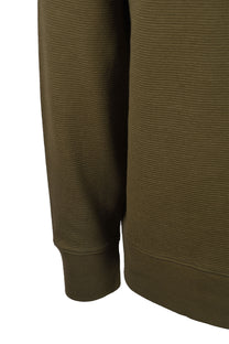 Gant Texture Half Zip Knitwear Juniper Green Gant