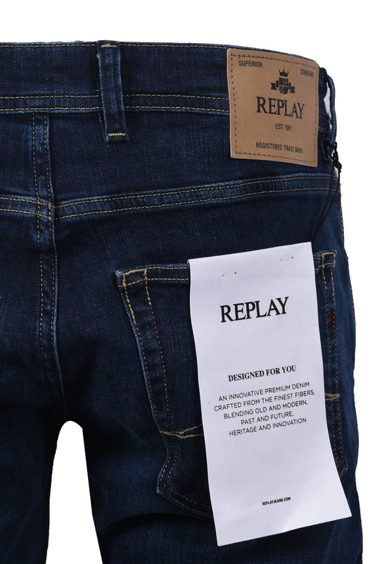 Replay Grover Denim Jeans Dark Denim