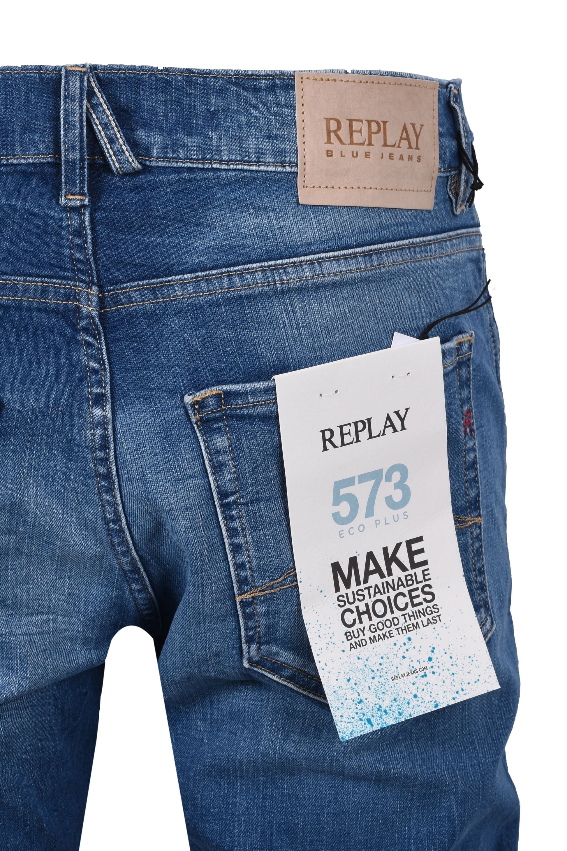 Replay Mickym Denim Slim Fit Jeans Denim – Michael Stewart