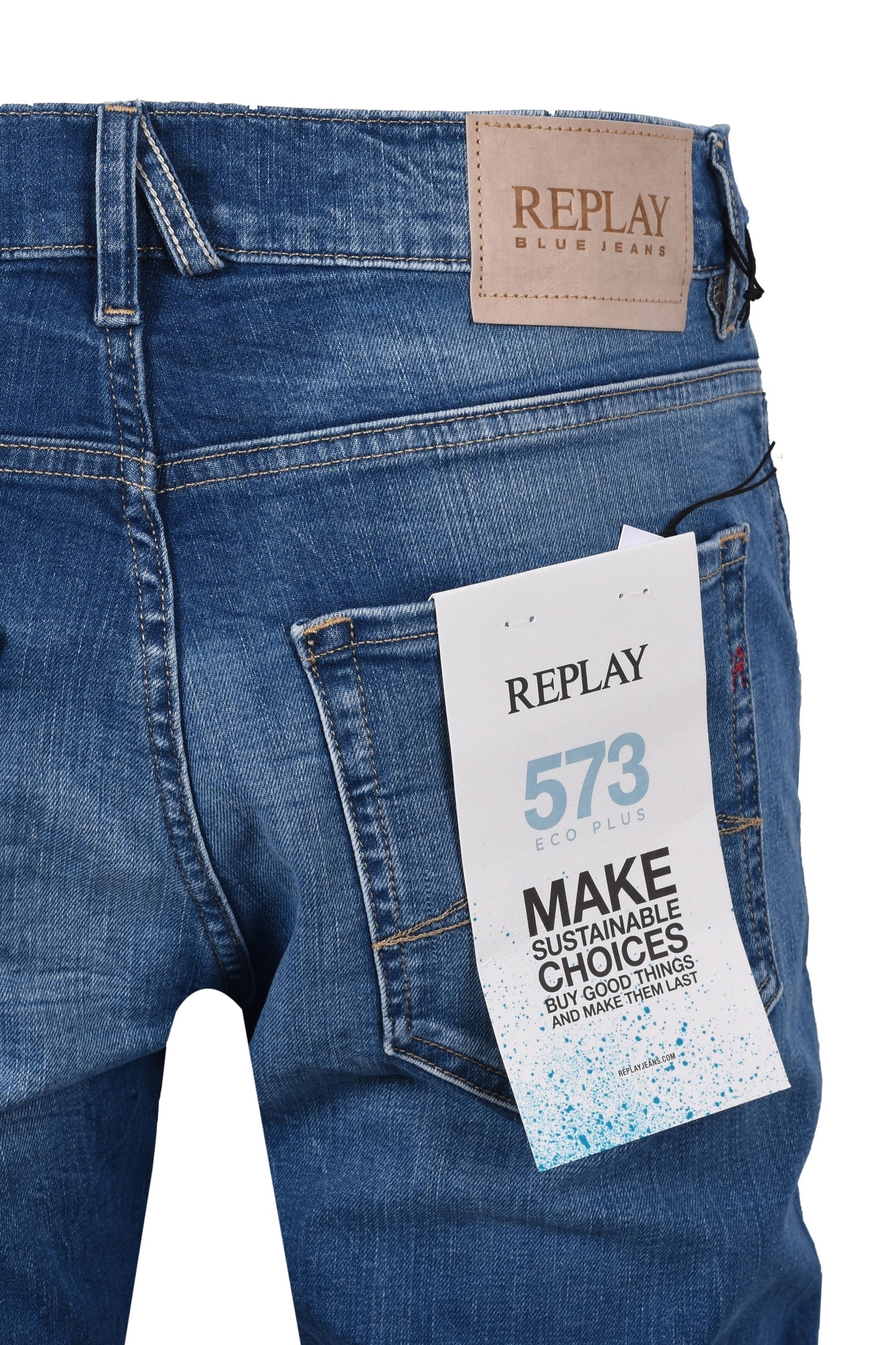 Jeans aderenti Mickym Denim di Replay