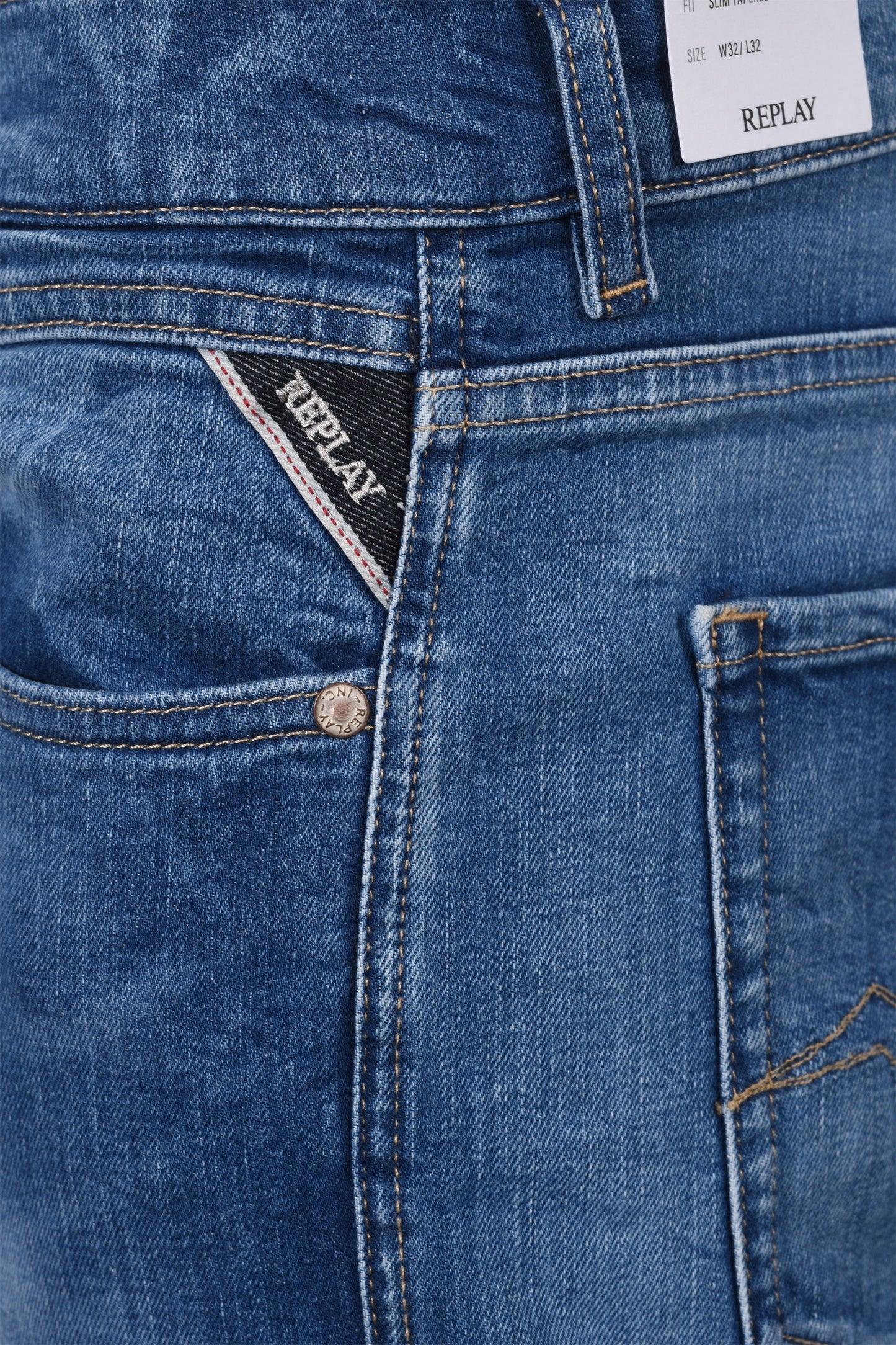 Jeans aderenti Mickym Denim di Replay