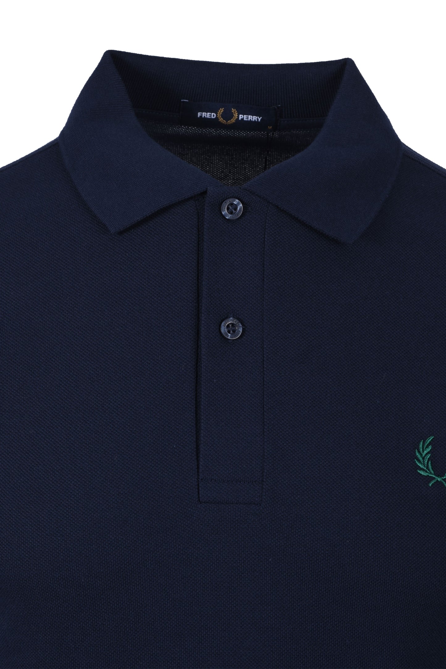 Fred Perry Plain Polo Dark Carbon