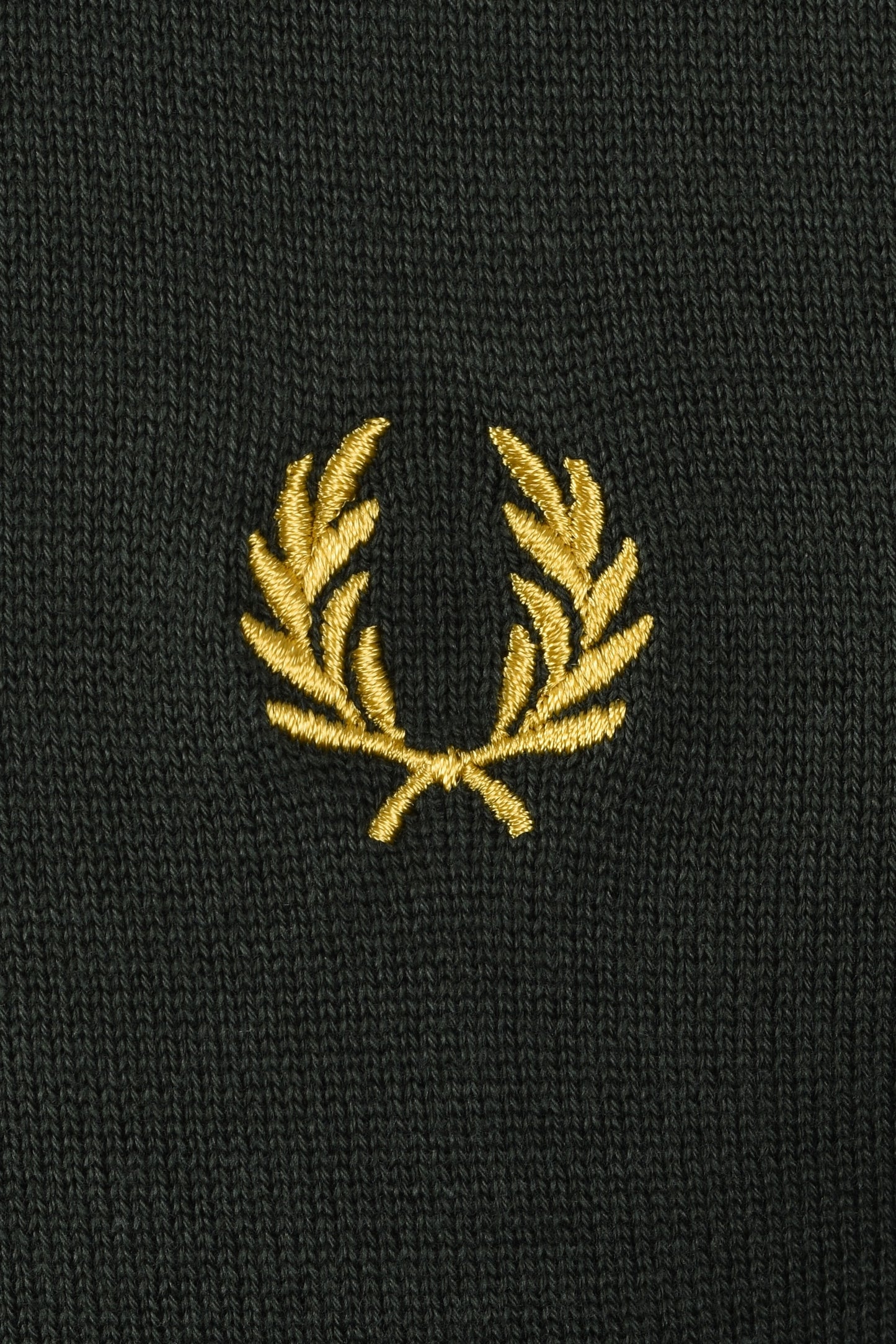 Polo en tricot de coton Fred Perry Court Green