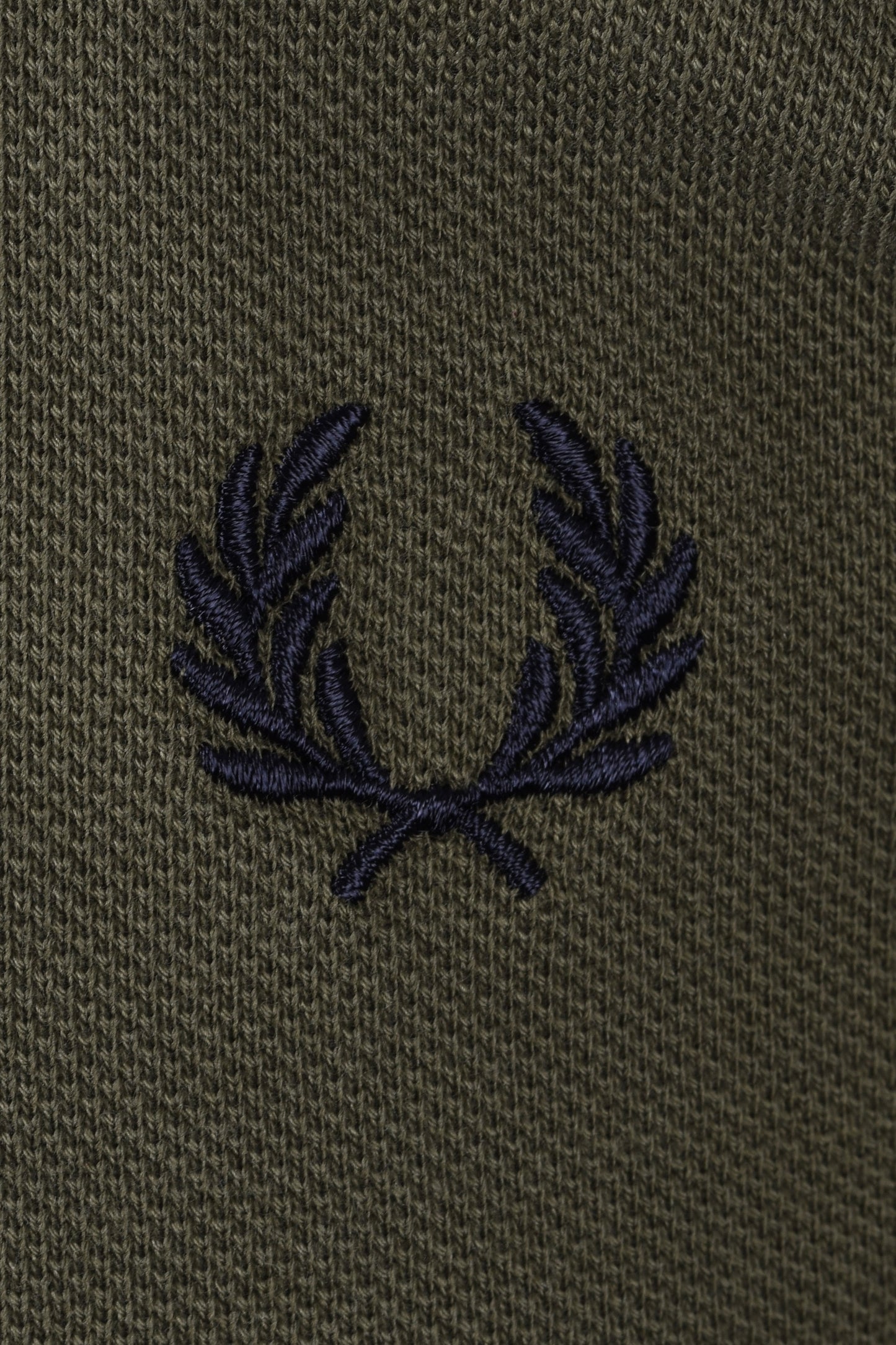 Fred Perry Twin Tipped Polo verde alloro/ghiaccio chiaro/blu tennis