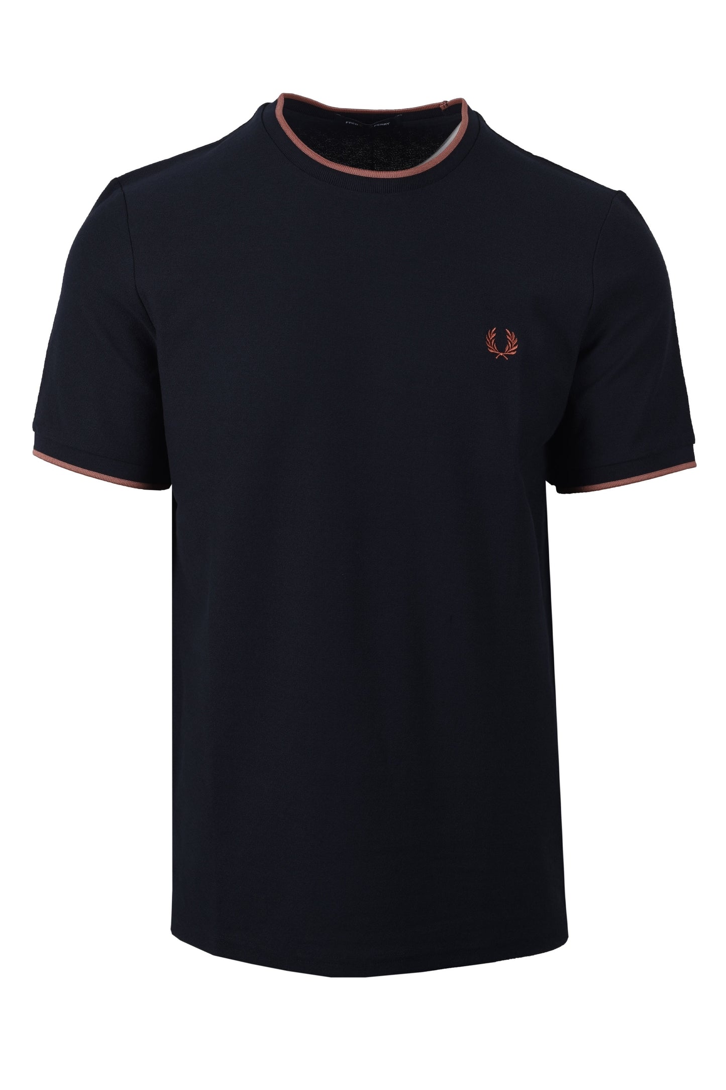 Fred Perry Crepe Pique T-shirt Navy
