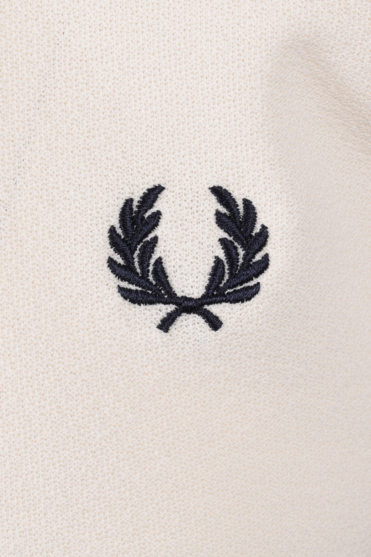 T-shirt Fred Perry Crepe Pique Ecru