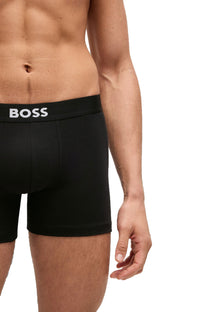 Boss Black 3 Pack D.beckham Boxer Briefs Black Boss Black