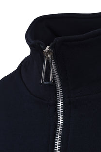 Paul Smith Reg Fit Half Zip Sweat Zebra Dark Navy Paul Smith