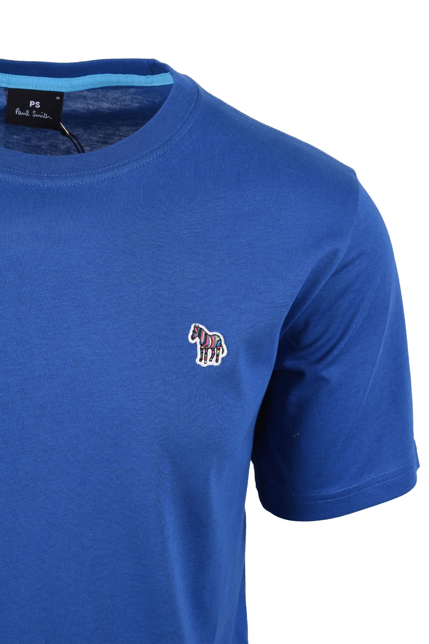 Paul Smith Reg Fit SS T-shirt Zebra Blu