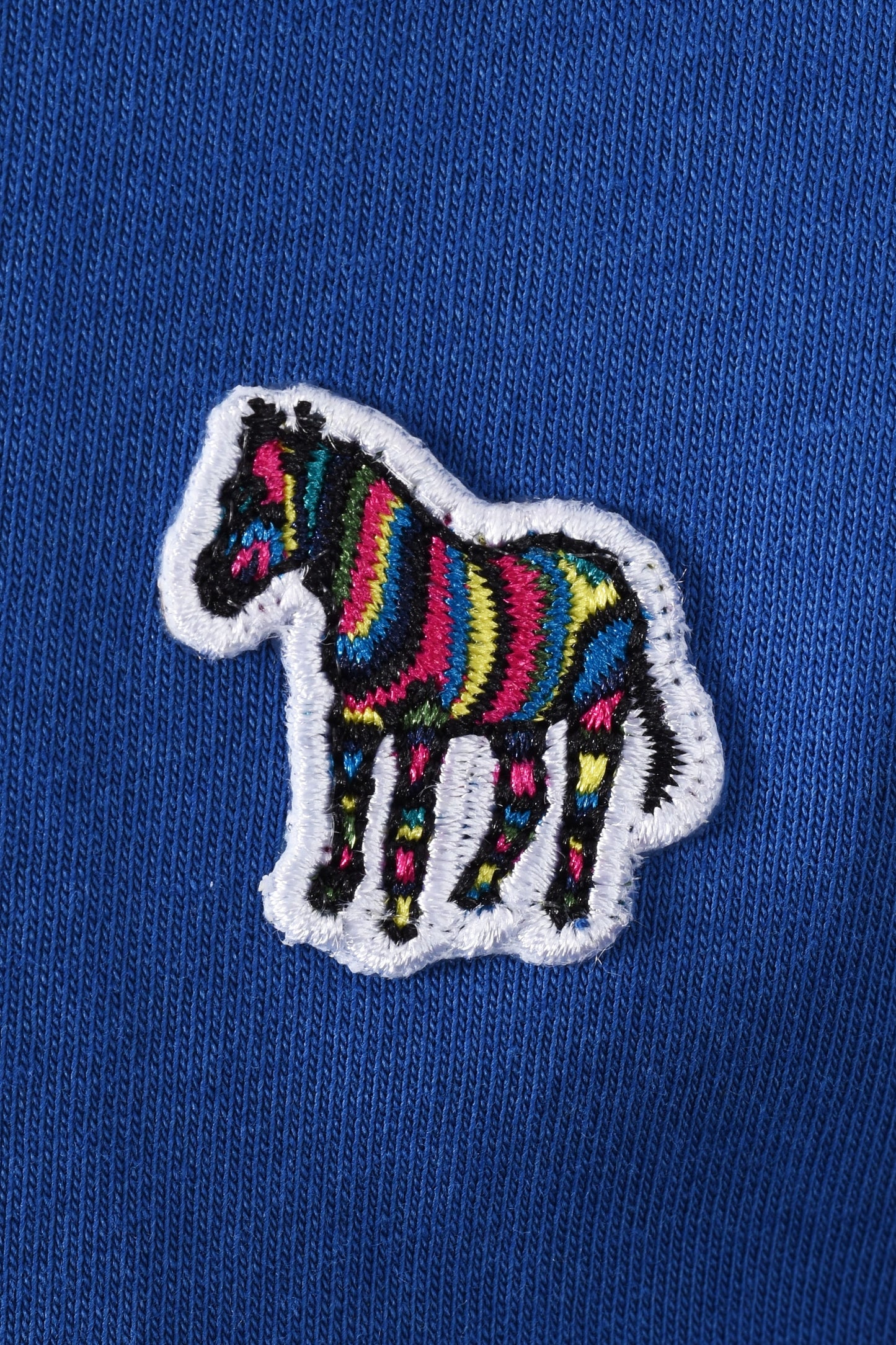 Paul Smith Reg Fit SS T-shirt Zebra Blu