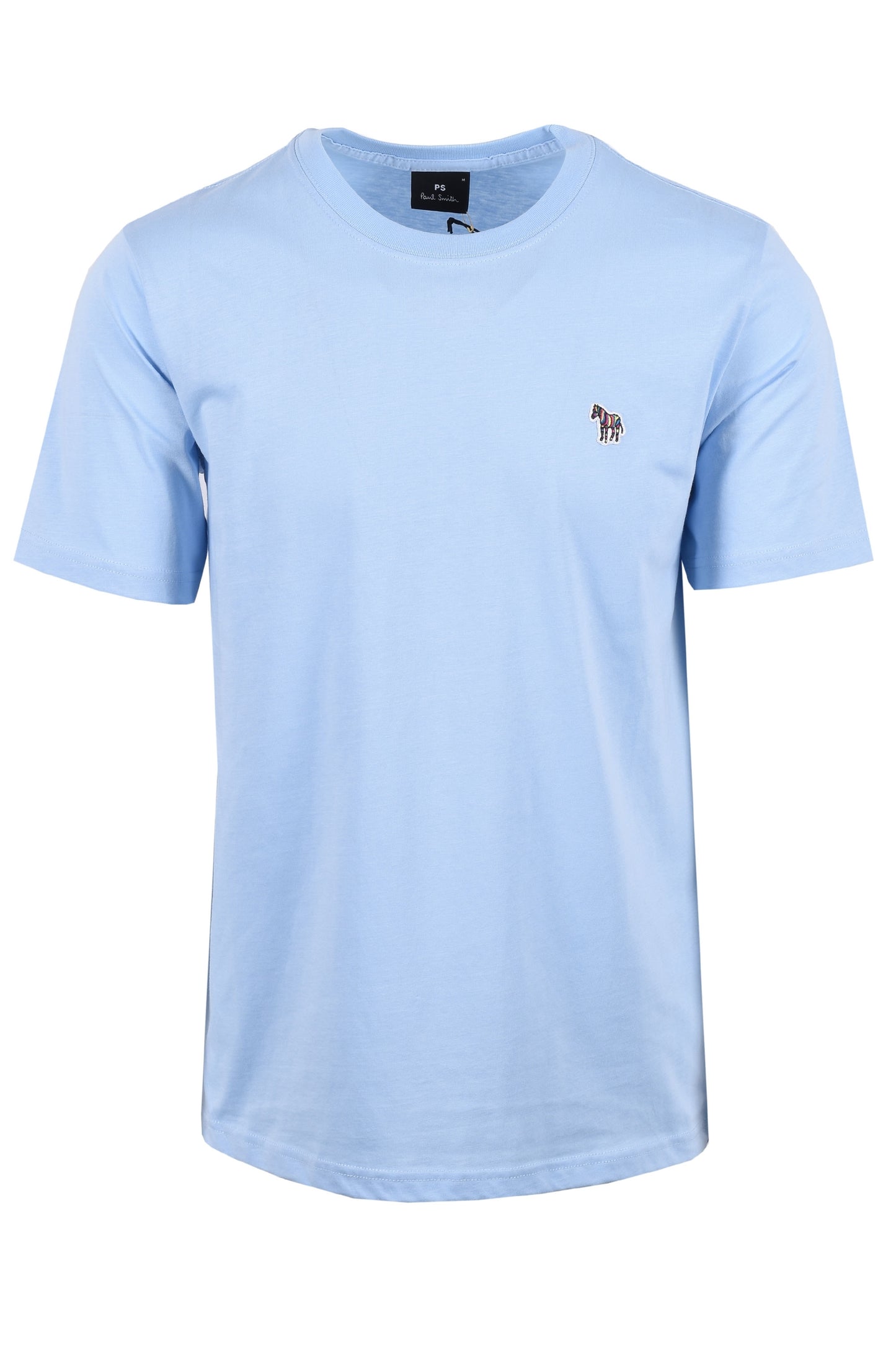 Paul Smith Reg Fit SS T-shirt Zebra Azzurro Chiaro