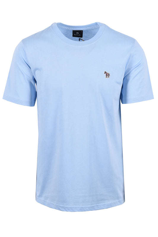 Paul Smith Reg Fit SS T-shirt Zebra Azzurro Chiaro